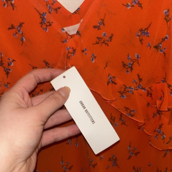 🥻{PRICE FIRM} Vtg. UO Heidi Ruffle Maxi Dress - Picture 6 of 6